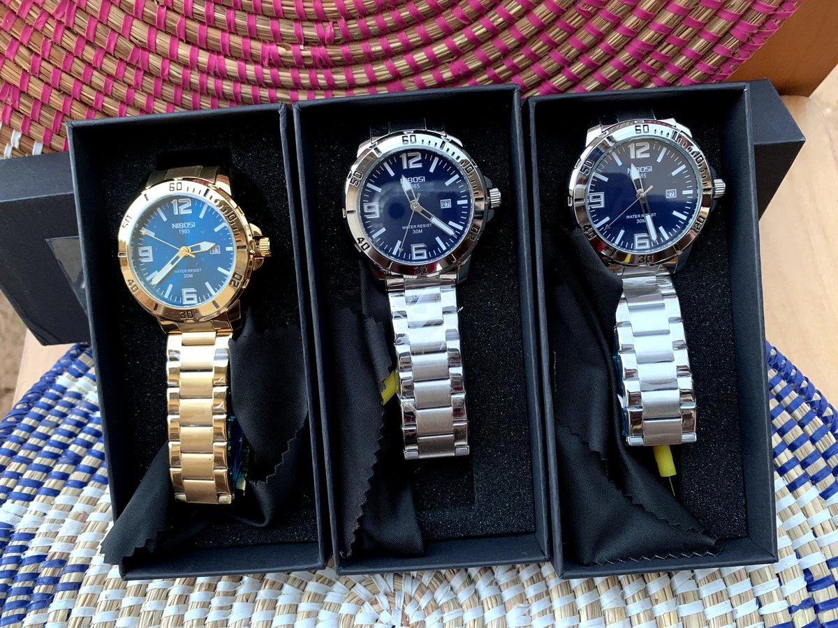 Mamta_Njie's tweet photo. Our new watch collection is finally here.
The perfect gift for a loved one.
For only D1000

Contact: 7414009
Contact me for more samples!

Please retweet! https://t.co/5G4bXDTTzy