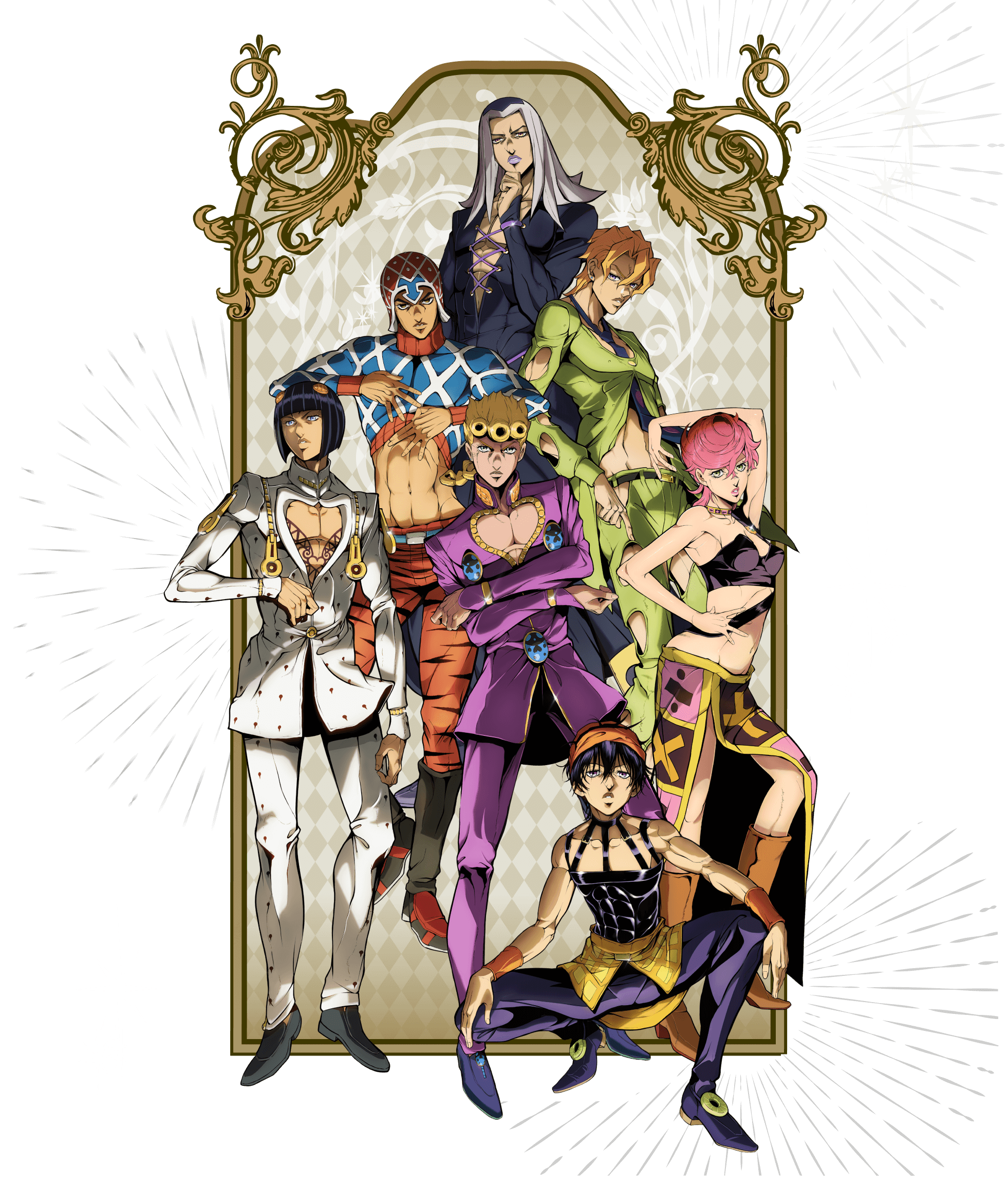 JOJO⑤ 25F adidas TOKYO [JQ0597] (Off White / Core Black / Gold