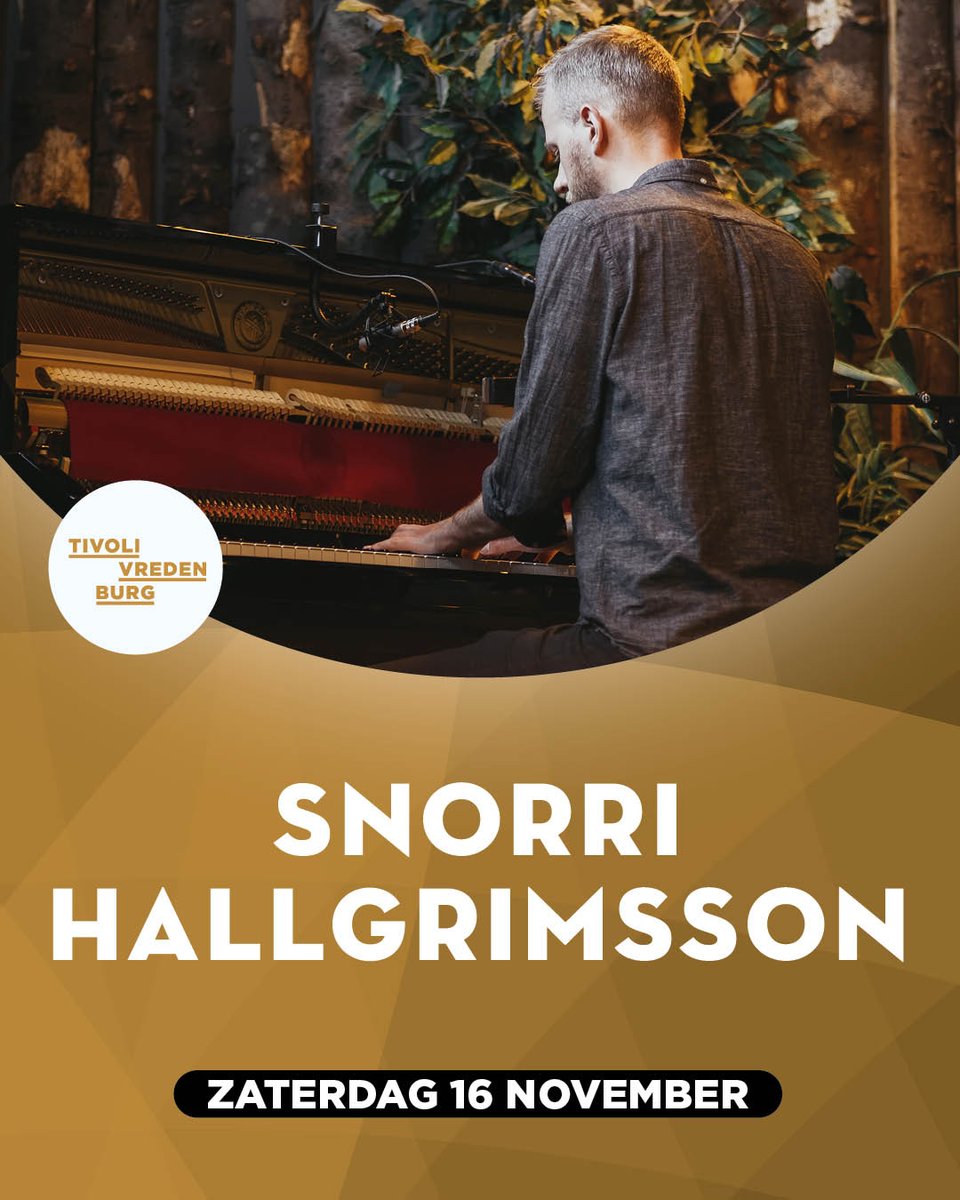 Snorri Hallgrímsson (@snorrihallgrims) on Twitter photo Thrilled to announce my show at <a href="/TiVre_Utrecht/">TivoliVredenburg</a> in Utrecht, Netherlands on November 16th.
Tickets start this Wednesday:
tivolivredenburg.nl/agenda/9960879… Thrilled to announce my show at <a href="/TiVre_Utrecht/">TivoliVredenburg</a> in Utrecht, Netherlands on November 16th.
Tickets start this Wednesday:
tivolivredenburg.nl/agenda/9960879…