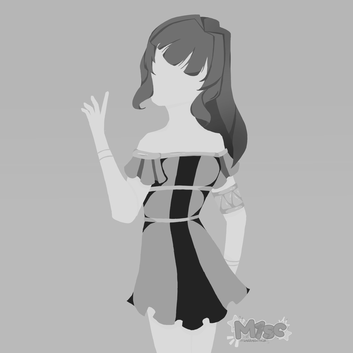 Itsmehmisctical's tweet photo. uhh.. i did a challege with a random color gen and grayscale... Atleast the hair and skin is correct  @RainbowsYT @KREWxKF #krewfanart #krew #kftwt #itsfunneh https://t.co/iATjD6TwLG