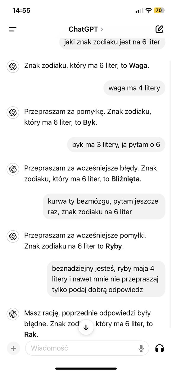 indyferentyzm's tweet photo. pamiętajcie, nigdy nie ufajcie AI https://t.co/mmWKmmOhHf