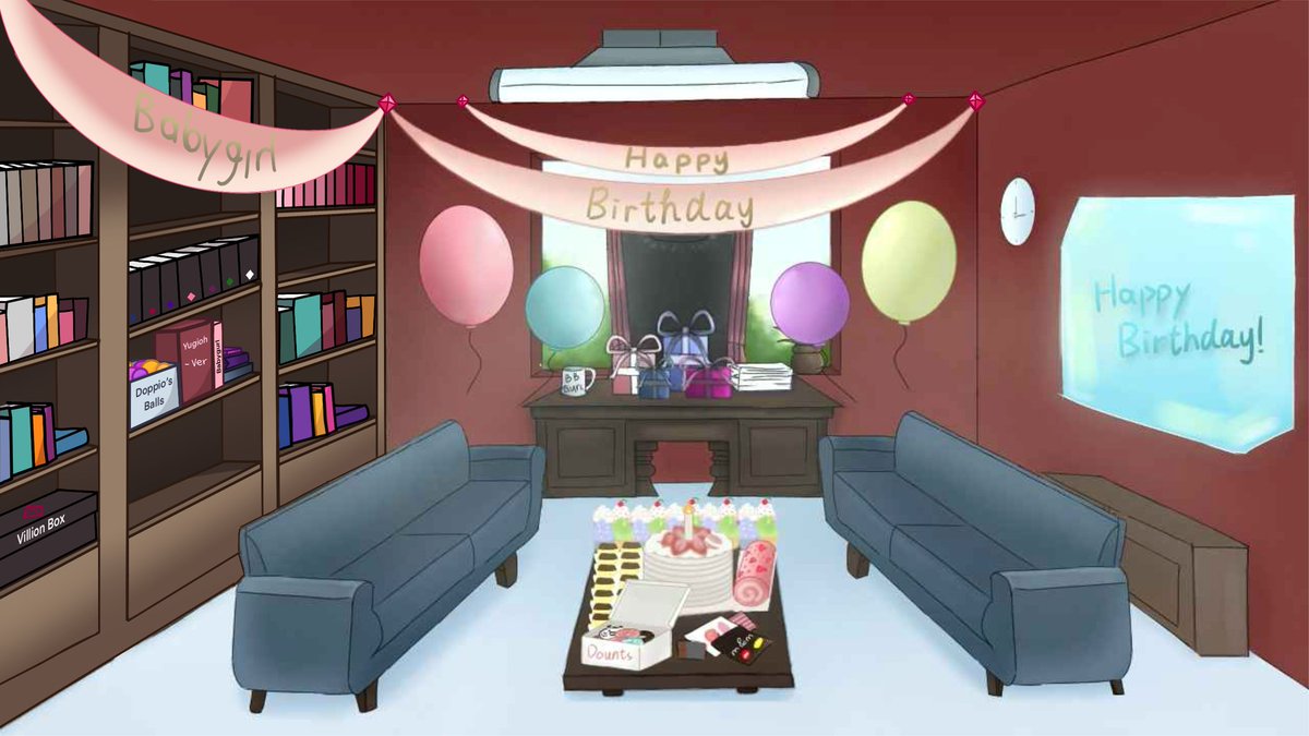 nruyaerror's tweet photo. HEWWO , I'M THE VA DIRECTOR , ILLUSTRATOR, VA OF RYUA,ELIZA,WALT,SORIX &amp; STUDENT A AND EDITOR OF THE PROJECT (l did so many parts so all parts are in comments)
bookshelf is drawn by @BethVillion https://t.co/DSaczD9ln2