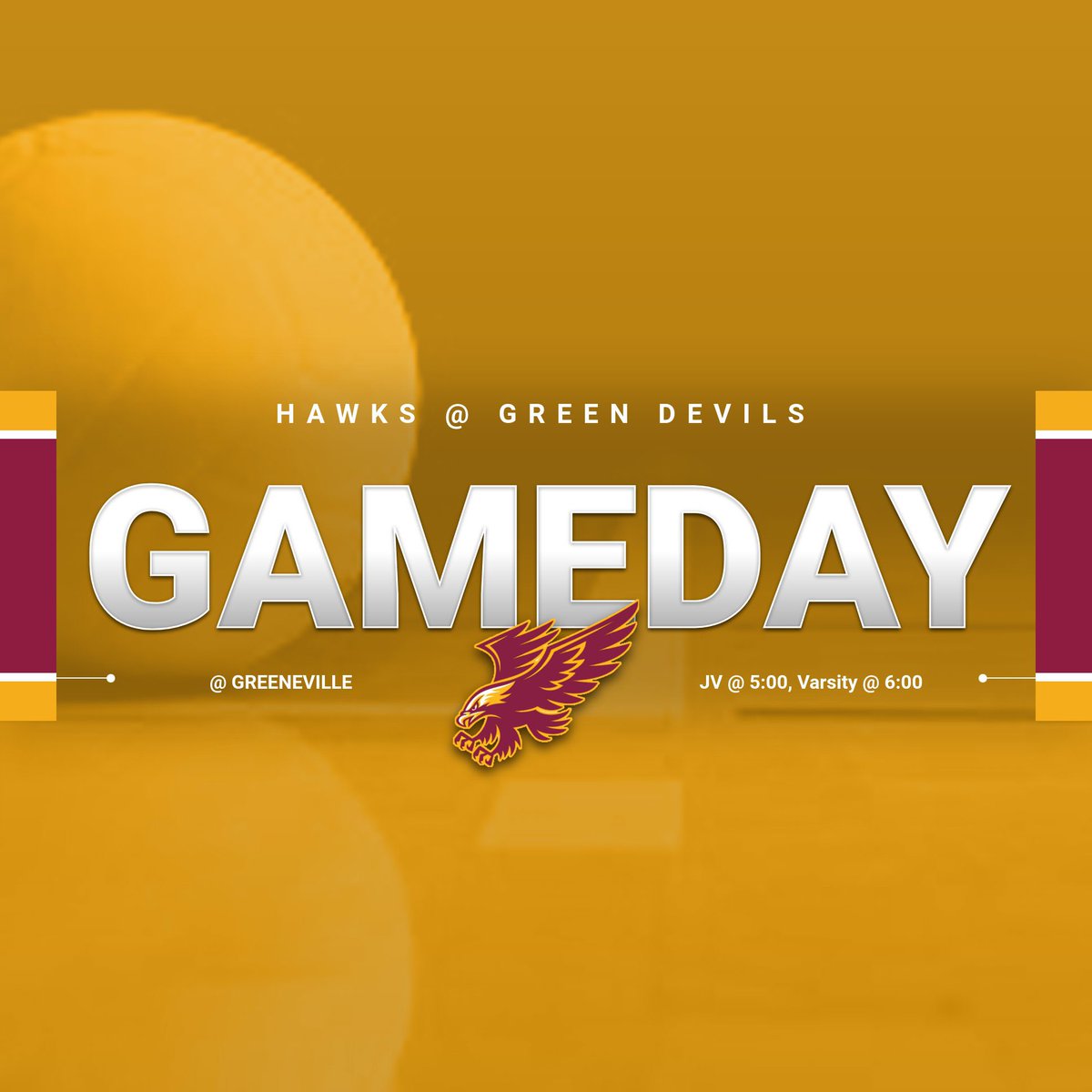 The #ITMSHawksVolleyball team heads down the road to Greeneville today. JV starts at 5:00 and Varsity will follow. Good luck girls!!!