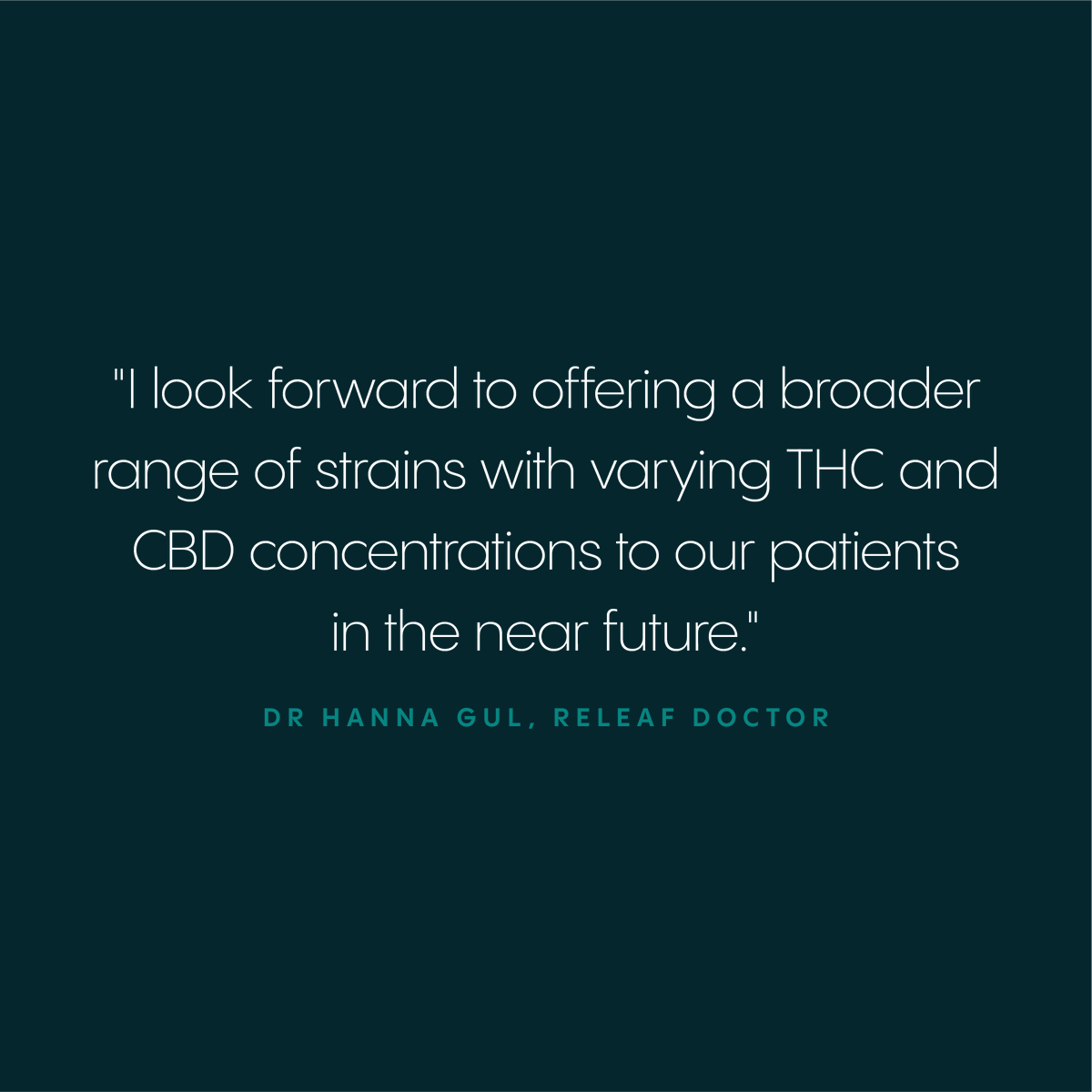 releaf_uk's tweet photo. Meet Dr Hanna Gul from the team at Releaf. 🙌  💊

Dr Hanna Gul joined the Releaf team in January 2024 as a Consultant Medical Doctor, focusing on the assessment and prescription of medicinal cannabis for patients unresponsive to conventional therapies.

https://t.co/SgoSTatYCw https://t.co/KnyqpEBu52