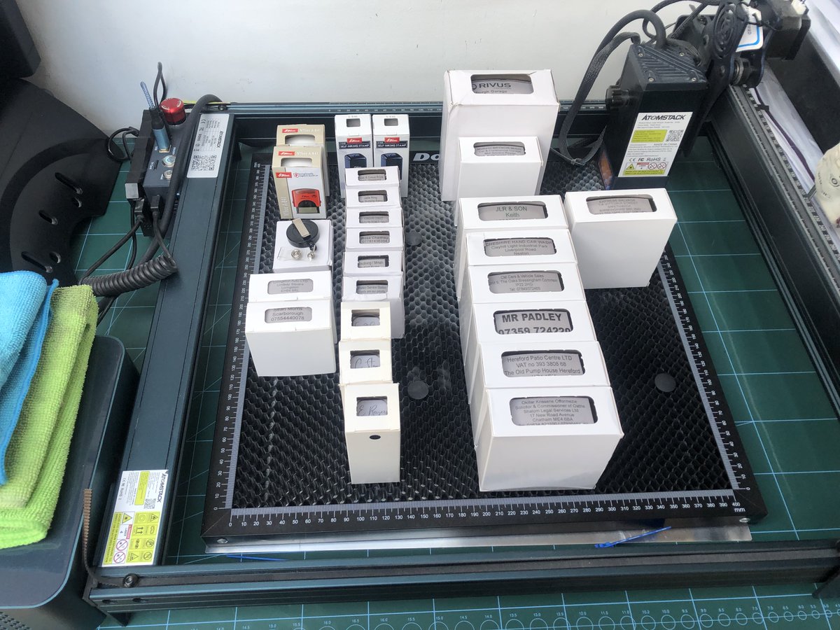 ukrubberstamper's tweet image. Smashing the orders out on a bank holiday weekend ready for the post in the morning. Only another twenty to do so far! #onit #rubberstamps #rubberstamping