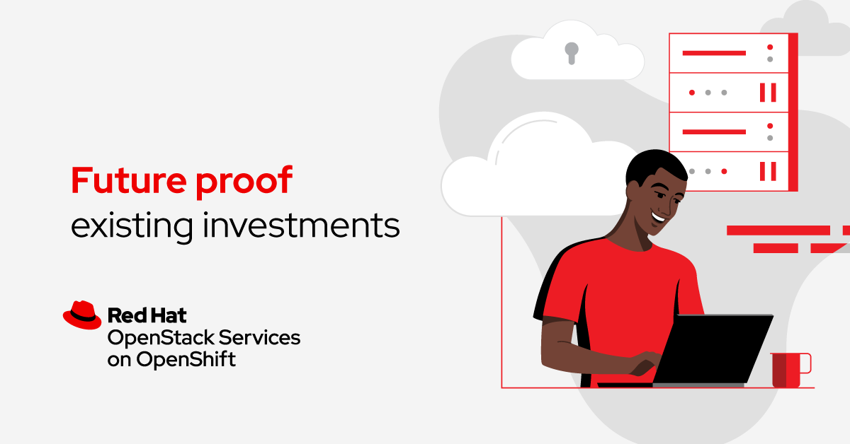 RedHat's tweet photo. Red Hat #OpenStack Services on @OpenShift is an evolution that helps answer our customer's needs for a more unified, flexible application platform. Check it out: https://t.co/DItXATnm9R https://t.co/oCauNVdAEm