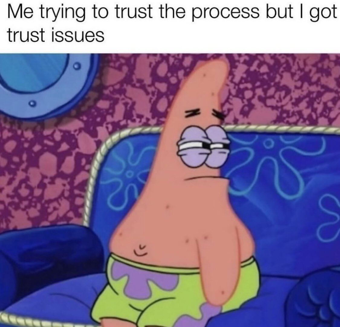 The struggle is real