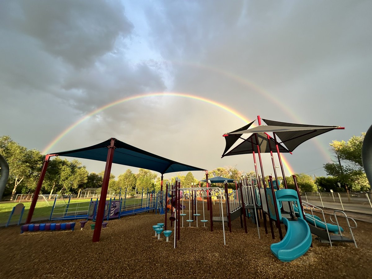 Good morning. A nice start for this Monday at Los Ranchos. <a href="/ABQschools/">Albuquerque Public Schools</a> <a href="/APSWellness/">APS Employee Wellness</a>