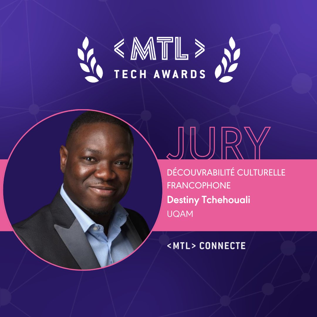 PN_MTL's tweet photo. 🌟 Le Prix en #Découvrabilité Culturelle #Francophone revient pour la 5e édition des #MTLTechAwards🎭
@UQAM @@PoleDonnees
Décerné en collaboration avec le @MCCQuebec ⚜️et le
@MinistereCC 🇫🇷 https://t.co/4YLeQ8QbJ9