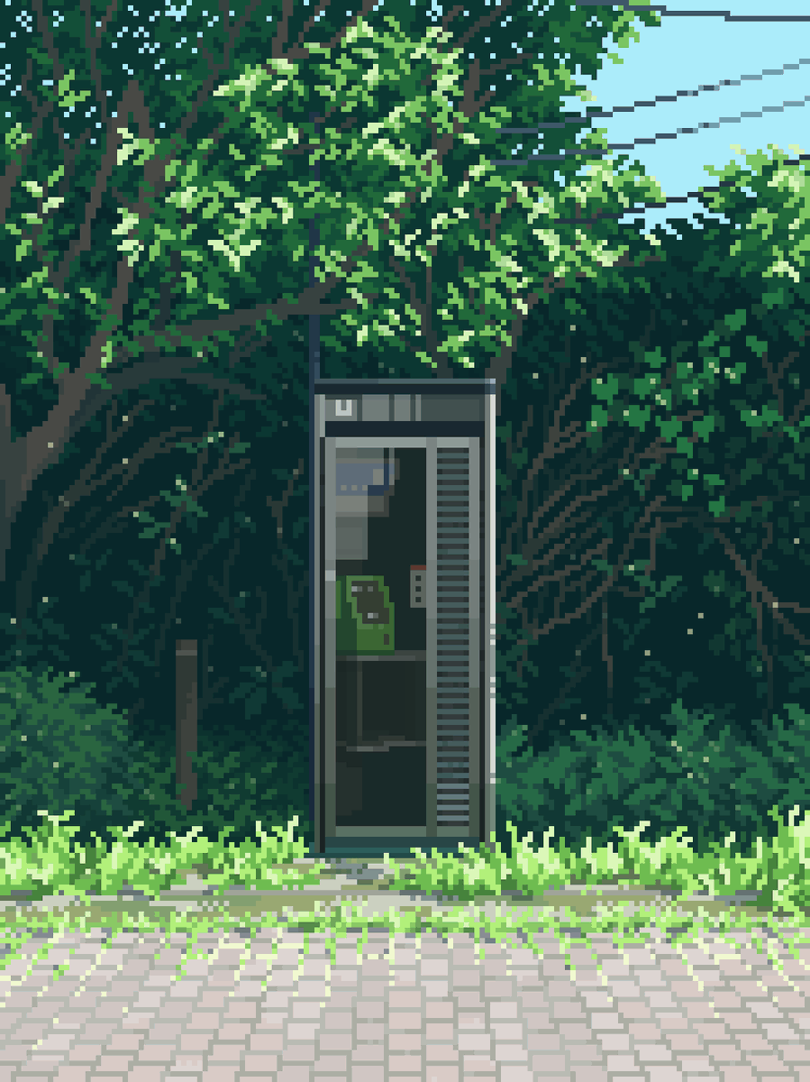 電話ボックス #pixelart