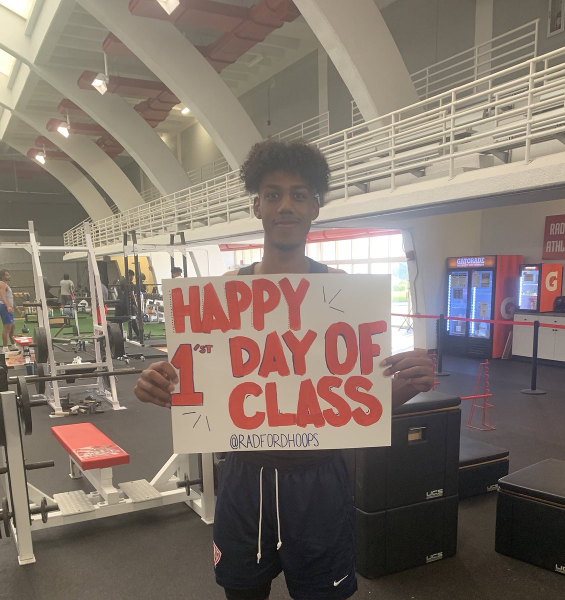 RadfordHoops's tweet photo. Day 1️⃣ of class‼️📚📝💻 

#RiseAndDefend | #BigSouthMBB https://t.co/8oIM9UmIRz