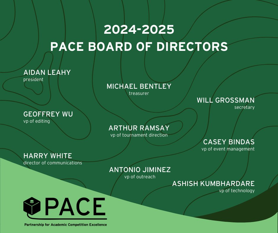 As we begin to enter a new academic year, PACE is pleased to introduce the Board of Directors for 2024-25!