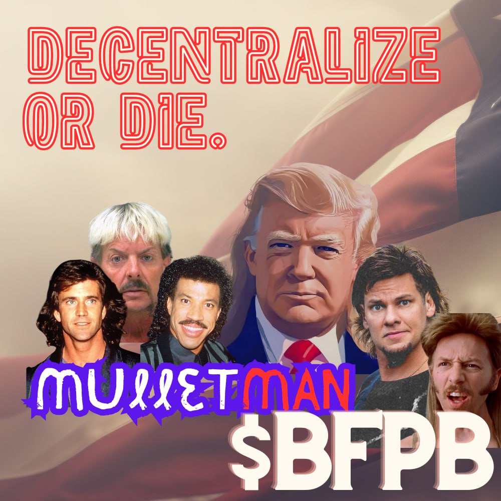 Crypto_Griswold's tweet photo. @heyzuesx Gm from #mulletman $BFPB
https://t.co/aLbo8mbxyi https://t.co/MTIEfNrUUZ