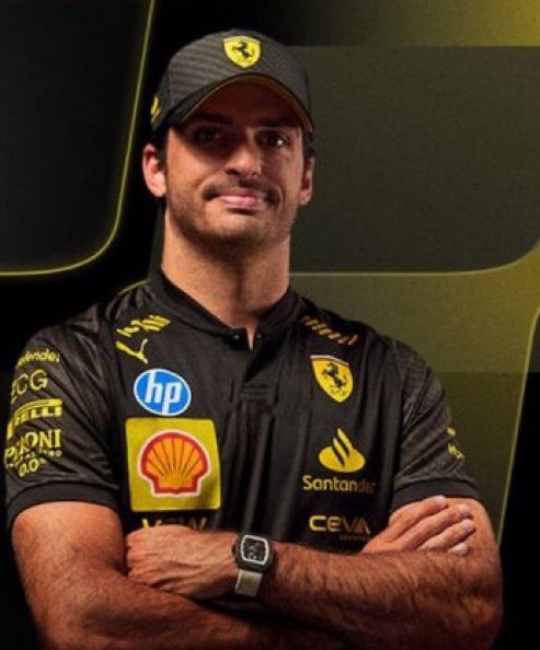 norsainzzfairy's tweet photo. id hate on everything until carlos wears it https://t.co/dslmhgvtxE