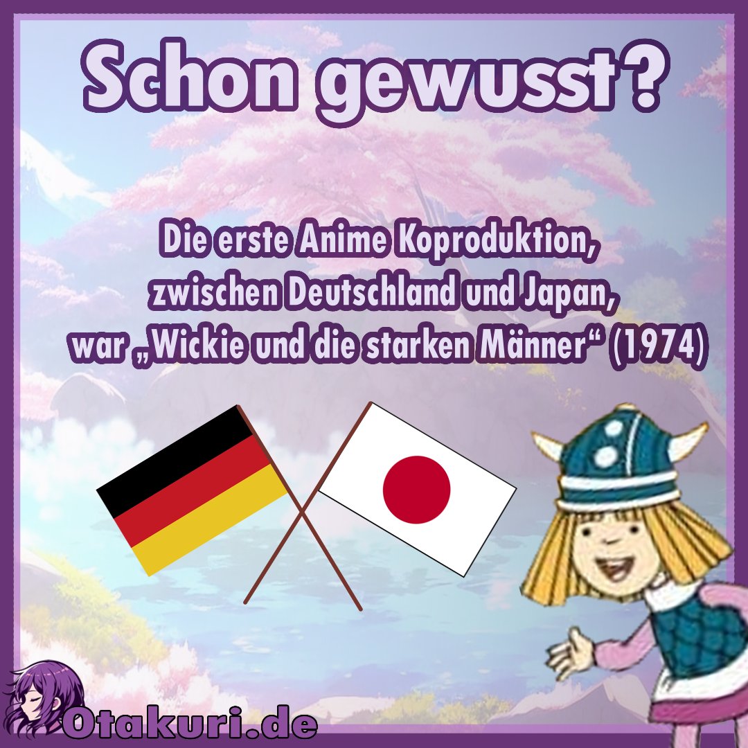 otakuri_de's tweet photo. So ein schöner Klassiker und das noch als Anfang deutsch-japanischer Koproduktionen.
Für mich ein herzerwärmender Fakt ^^.
#anime https://t.co/sJWzQR2rd1