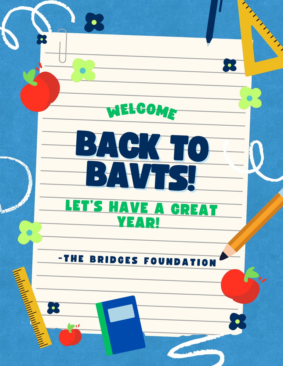 Happy First Day of School <a href="/BethlehemAVTS/">BethlehemAVTS</a> ! We are so excited to start another great year 🥳 #BAVTSProud