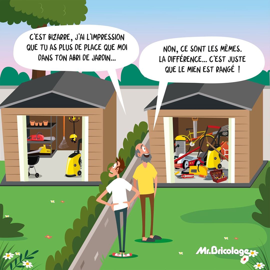 Les abris de jardin sont parfaits pour entreposer (et ranger) votre matériel et vos accessoires. Du simple abri-bûches jusqu'à l'abri en métal en passant par le cabanon en bois, il existe un modèle pour chaque budget et chaque usage !