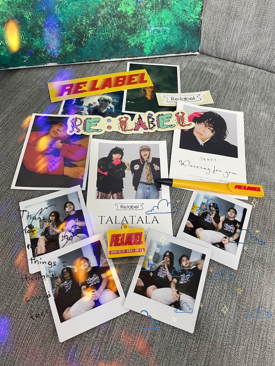 officialTENKI's tweet photo. 目には見えないけど大切な思い出と
目に見える大切なモノたち
たくさんの大切を手に入れた825でした
てんきくん、せつらくん、2人のRe:label
本当に大好き！！ありがとう

 #てんきくん
 #せつらくん
 #Relabel
 #waitingforyou https://t.co/hXGoPhBhTM