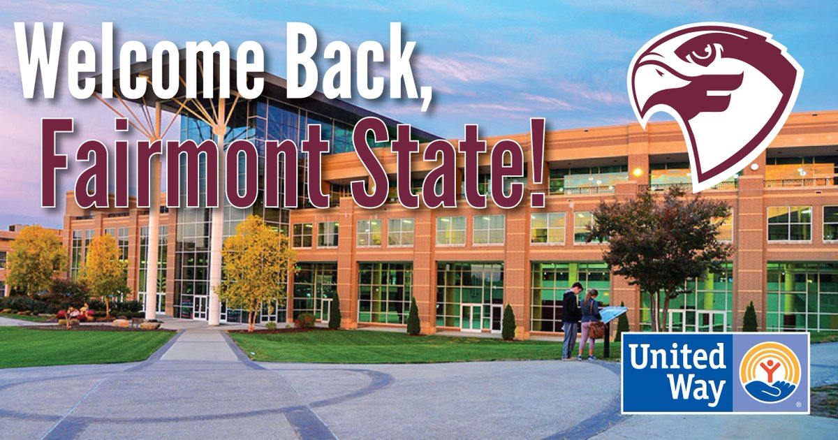 tvunitedway's tweet image. Welcome back, Fairmont State University! We hope you will get involved and discover what a great community we have! Visit volunteerhq.net to find opportunities to give back! #FairmontState #LIVEUNITED