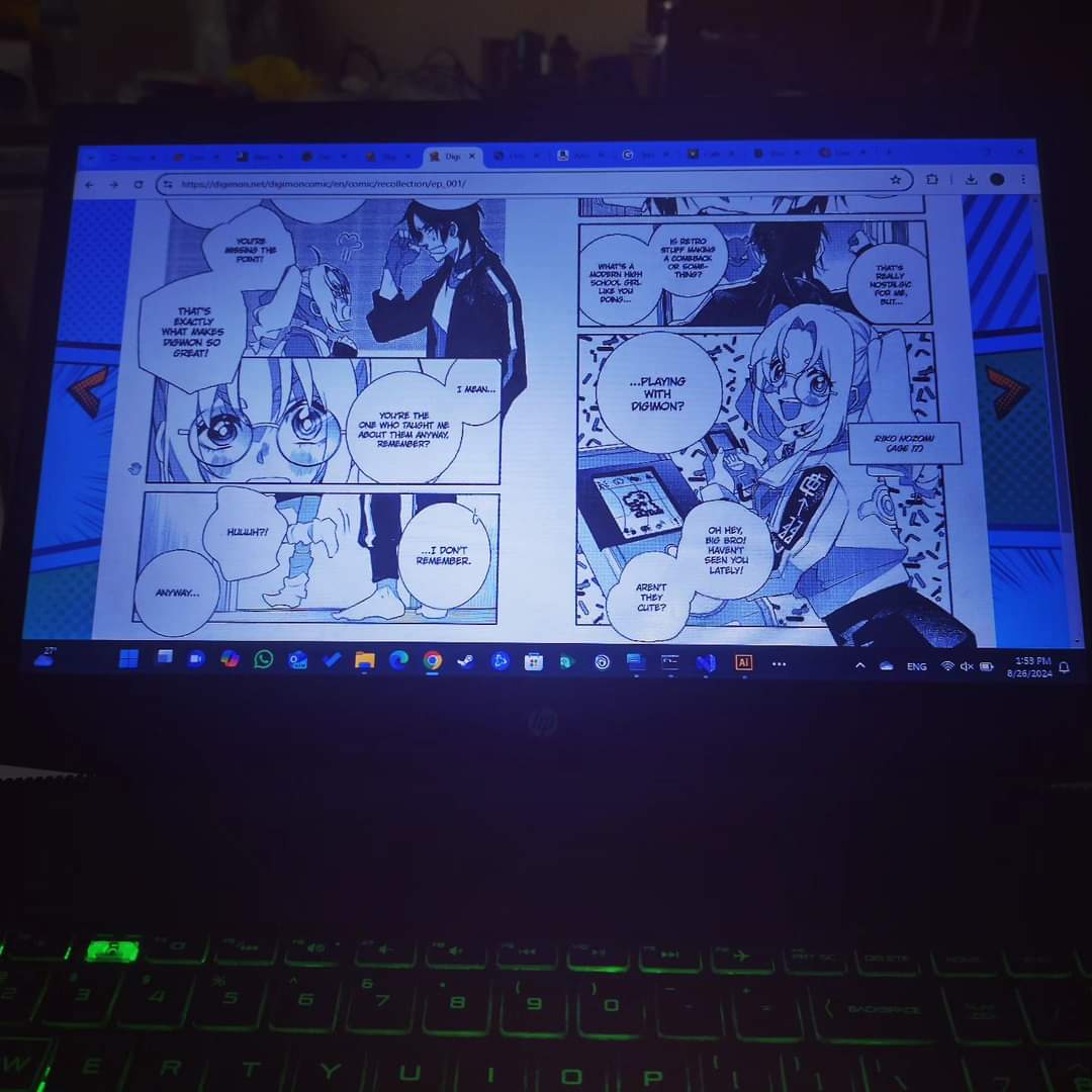 Andalusio's tweet photo. I heard that Digimon got up to 4 new manga, but I didn't know that they were already available in English.
#DigimonRecollection #Digimon #DigimonAnimation25th #manga #ديجمون #مانجا #デジモンリコレクション #ヂジモン #まんが #マンガ
1/2 https://t.co/xmvxK0hjYS