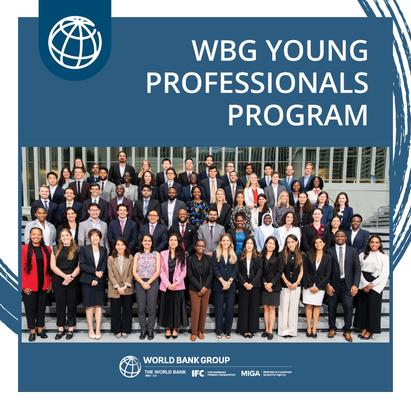 Diop_IFC's tweet photo. Do you have a passion for international development? We are recruiting for The @WorldBank Group’s Young Professionals Program (#YPP), seeking young leaders to work with diverse teams from around the globe on life-changing projects. 
Applications accepted September 1-30.