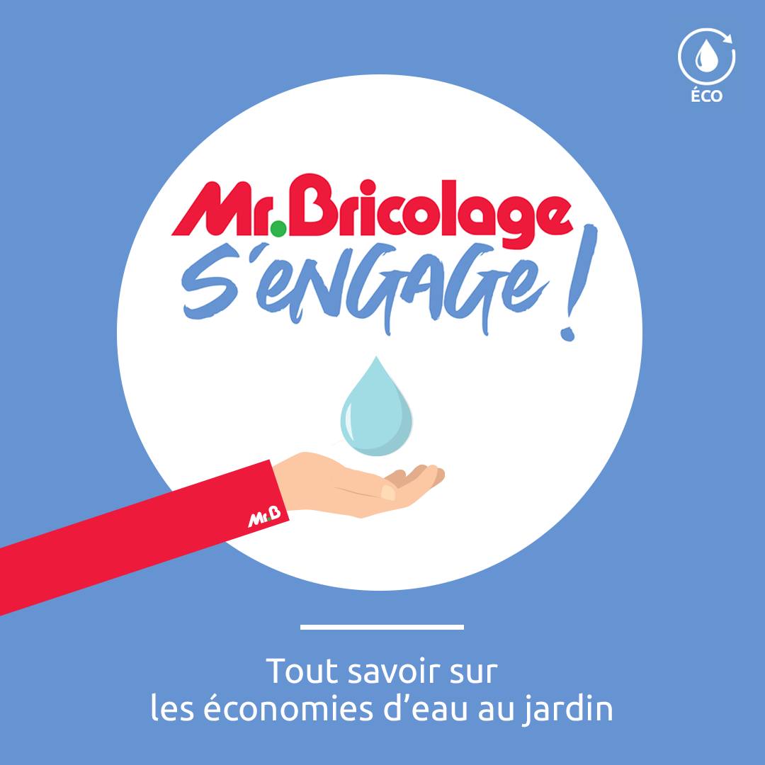 Faire des économies d'eau au jardin, c'est bon pour la planète et votre porte-monnaie !