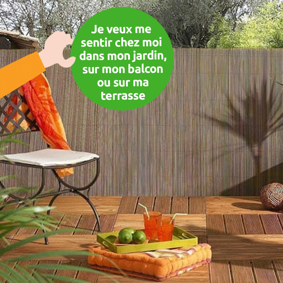 Vous souhaitez profiter de votre jardin ou de votre terrasse en vous sentant chez vous ? Vous souhaitez préserver votre jardin ou votre terrasse des courants d’air désagréables ?