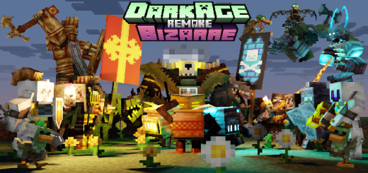 DarkAge Bizarre Addon Remake V0.7.5 - Addon - mcpedl.com/darkage-bizarr… - By @Petergamer XD