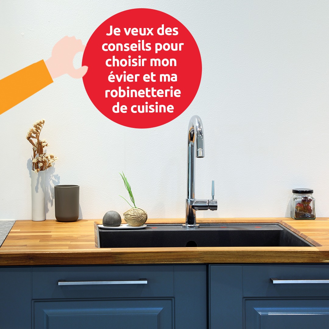 ous avez pour projet de créer ou de rénover votre cuisine ? Le choix de votre évier et de votre robinetterie est important car c'est un élément central de la pièce.