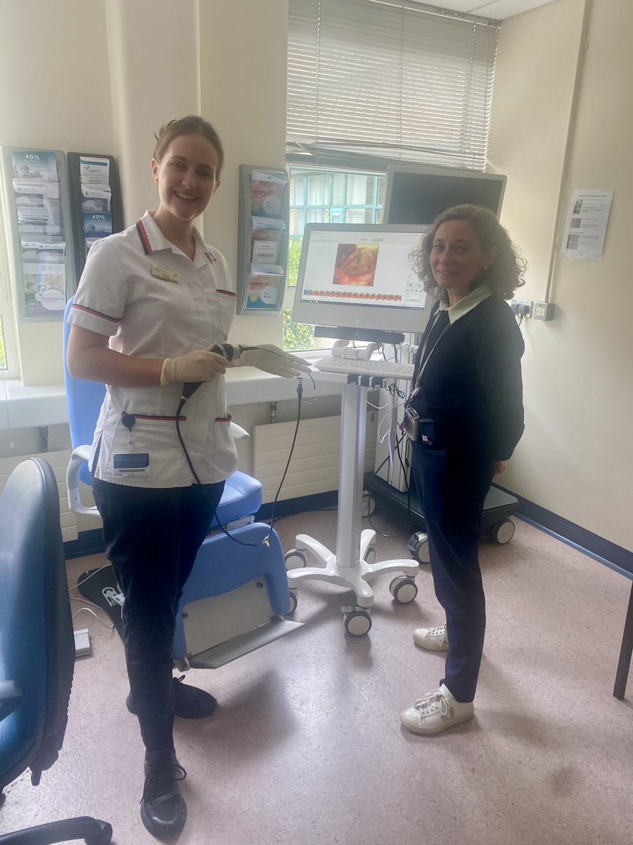 Tallaght University Hospital SLT Dept (@tuh_slt) on Twitter photo An exciting day for <a href="/emmaleitch6/">Emma Leitch</a> starting her endoscopy training with <a href="/slawsonslt/">Susan Lawson</a> 🥳
Looking forward to having another endoscopist joining our FEES team soon💜 An exciting day for <a href="/emmaleitch6/">Emma Leitch</a> starting her endoscopy training with <a href="/slawsonslt/">Susan Lawson</a> 🥳
Looking forward to having another endoscopist joining our FEES team soon💜