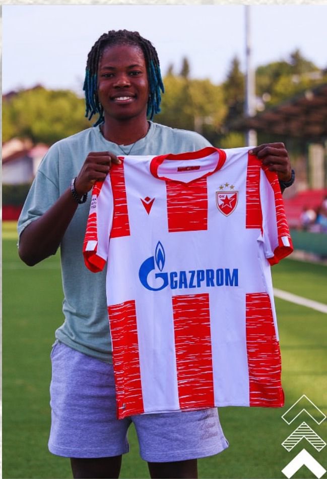 Black Queens 🇬🇭 forward <a href="/AbakahPhilomen/">Philomena Abakah</a> has signed for Serbian side Red Star Belgrade  🔴⚪️

#DelSoka #DigiDela