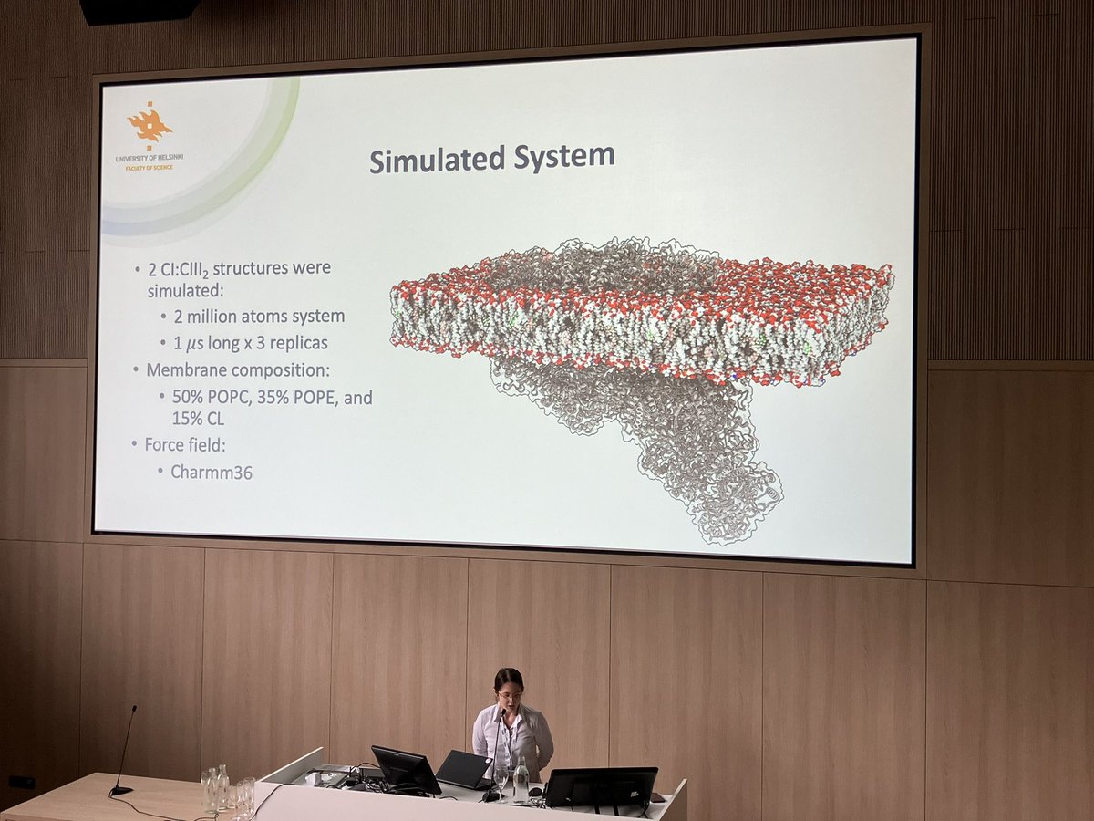 vivekvivsharma's tweet photo. Early career investigators talks by @olZdorevskyi and @Amina93364815 at #ebec2024. #Mitochondrial complex I and supercomplexes https://t.co/58tjCww8gV