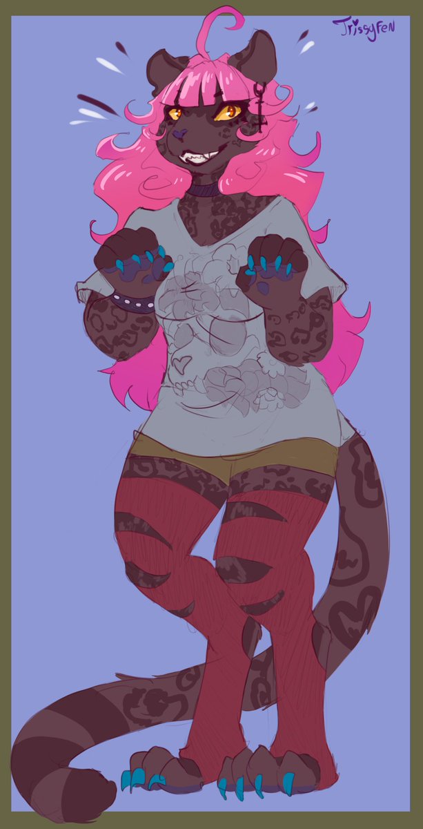 Meow! (Fierce)
#furryartwork #furry