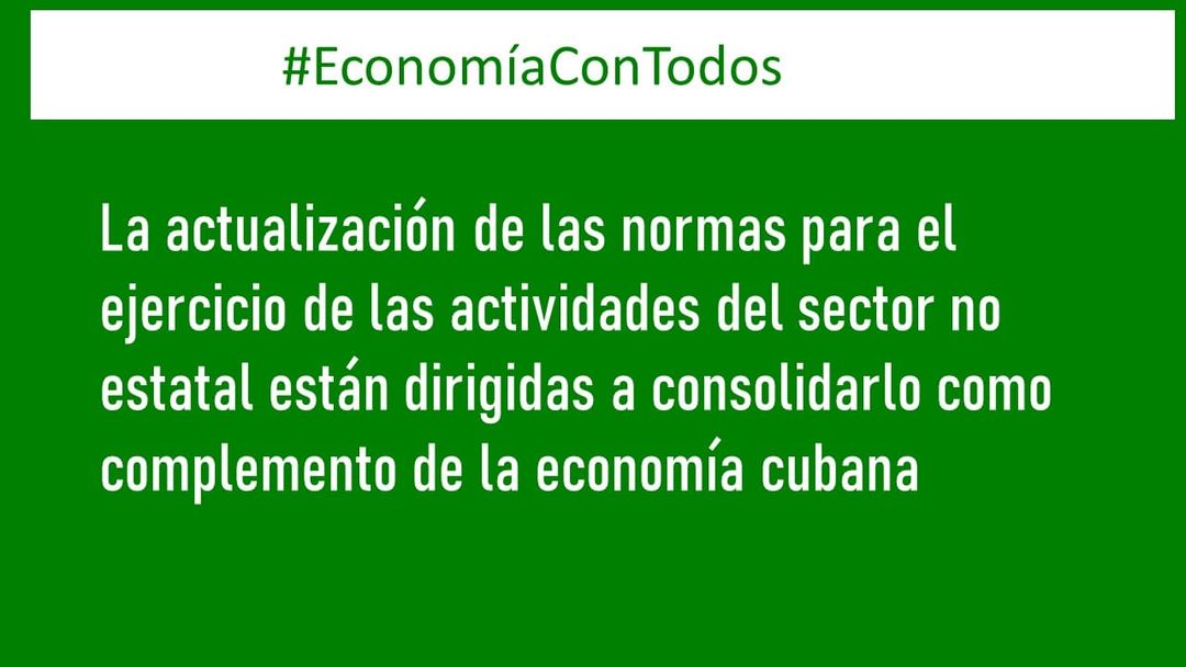 ONAT de Cuba (@onatdecuba) on Twitter photo Excelente lunes para todos‼️
📢Actualización de las normas que regulan los actores económicos no estatales (AENE), Gaceta Oficial de la República 78. <a href="/OnatdeCuba/">ONAT de Cuba</a> <a href="/finanzasprecios/">Ministerio de Finanzas y Precios Cuba</a>
<a href="/MaryBlancaOrte1/">Mary Blanca Ortega</a> <a href="/regueiro_ale/">Vladimir Regueiro Ale</a> <a href="/MMarreroCruz/">Manuel Marrero Cruz</a> <a href="/DiazCanelB/">Miguel Díaz-Canel Bermúdez</a> <a href="/GobiernoCuba/">Gobierno Cuba 🇨🇺</a> Excelente lunes para todos‼️
📢Actualización de las normas que regulan los actores económicos no estatales (AENE), Gaceta Oficial de la República 78. <a href="/OnatdeCuba/">ONAT de Cuba</a> <a href="/finanzasprecios/">Ministerio de Finanzas y Precios Cuba</a>
<a href="/MaryBlancaOrte1/">Mary Blanca Ortega</a> <a href="/regueiro_ale/">Vladimir Regueiro Ale</a> <a href="/MMarreroCruz/">Manuel Marrero Cruz</a> <a href="/DiazCanelB/">Miguel Díaz-Canel Bermúdez</a> <a href="/GobiernoCuba/">Gobierno Cuba 🇨🇺</a>