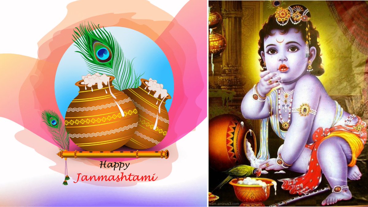 Deepa1922's tweet photo. Happy Janmashtami to all. https://t.co/r6CkNpTpLP