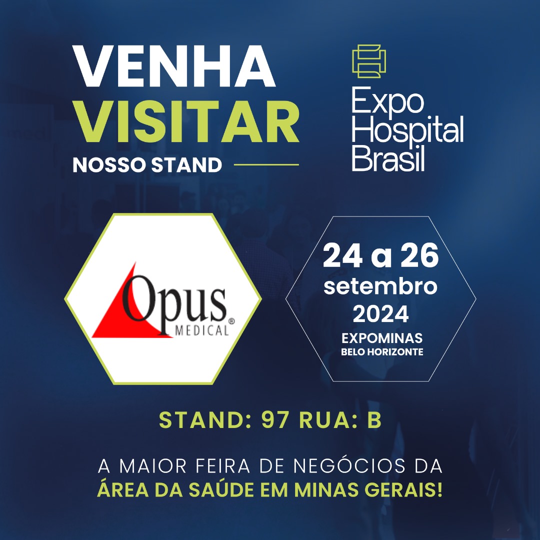 OpusMedical's tweet photo. A Opus Medical tem o prazer de anunciar sua participação na Expo Hospital Brasil

Venha conferir as melhores soluções que faz a diferença na saúde e na vida da população brasileira.

Não perca a chance de nos visitar na Rua B, Stand 97 e embarcar nessa jornada conosco! https://t.co/6mW1hlOYIA