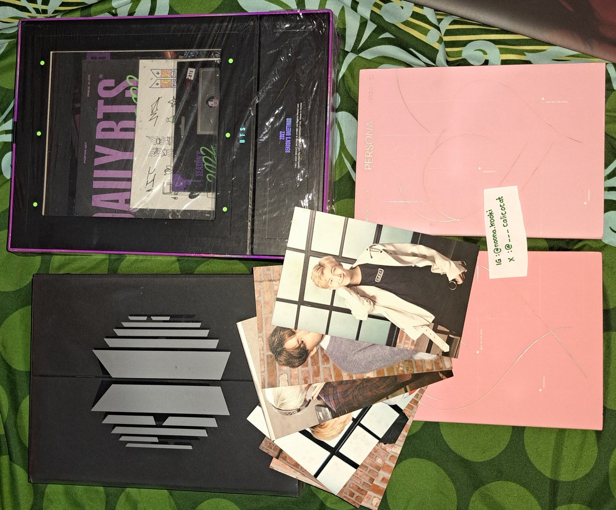 ___calicocat's tweet photo. WTS ALBUM BTS
guys aku mau stop collect
offer aja
PERSONA
PROOF
SEASON'S GREATINGS

need rt
#WTS #BTS #zonauang #wtsbts #KPOP https://t.co/pH0uVibLv8
