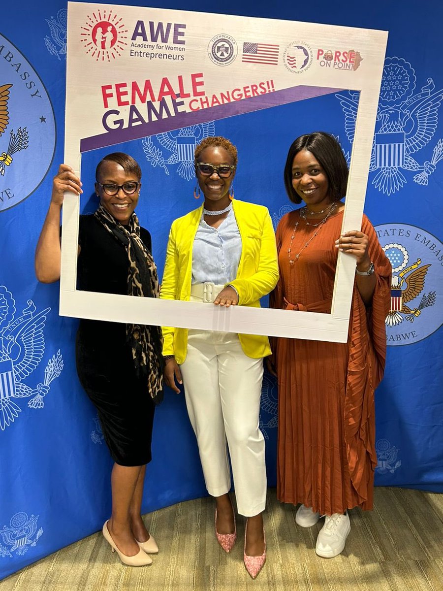 KraftsQueen's tweet photo. So happy to be part of the 2024 cohort!Looking forward to learning from and supporting each other as women entrepreneurs
#AWEnergized
#AWEinZimbabwe
#PurseonPoint
@USEmbZim https://t.co/ASR2zIZh6B