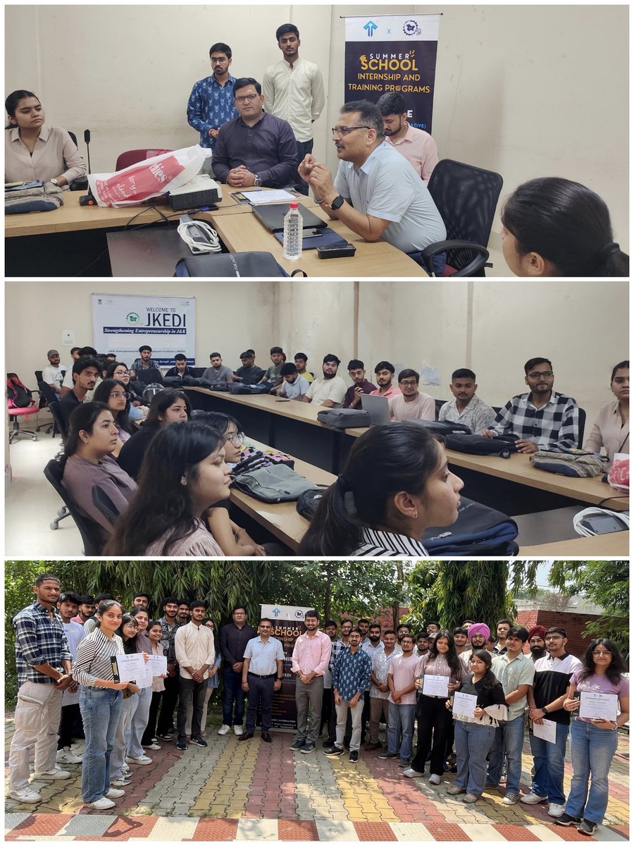 jkedijammu's tweet photo. Techible & JKEDI Successfully Concludes Summer School Internship Program, Empowering Students with Cutting-Edge Tech Skills. @JKEDI4U @Rajinder69JKAS https://t.co/oe04y4r7xm