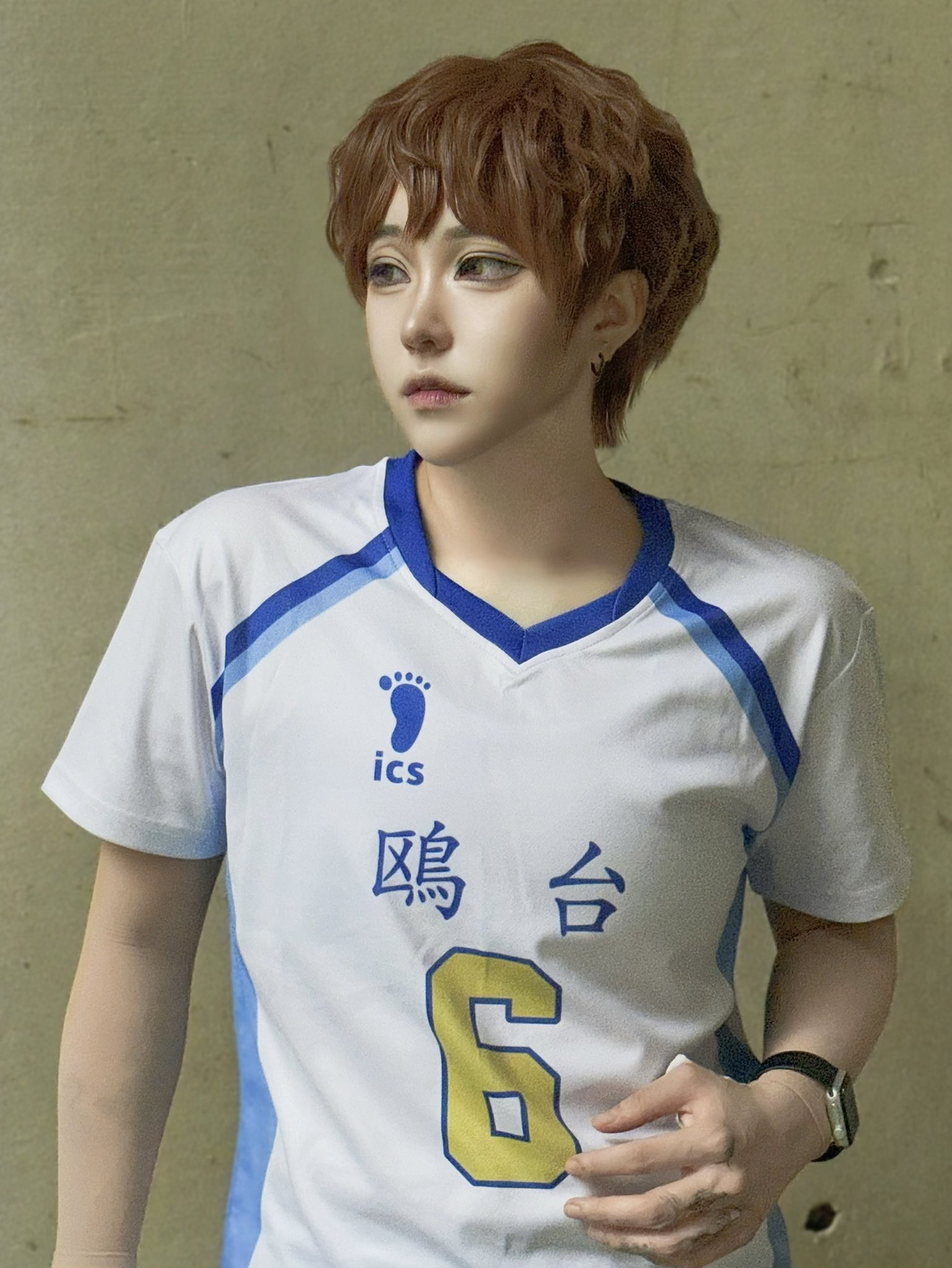 ハイキュー 昼神幸郎 ユニフォーム 鴎台高校 Lサイズ ハイキュー