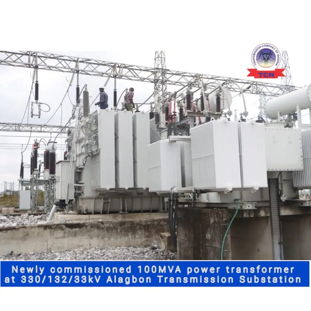 DOYOUKNOW_Naija's tweet photo. A NEW 100MVA SIEMENS MEGA TRANSFORMER FOR THE ALAGBON TRANSMISSION STATION IN LAGOS!

#PositiveFactsNG

In furtherance of Nigeria's electricity revolution, do you know that a new 100MVA Mega Transformer has just been energized at the Alagbon Transmission Station in Lagos State? https://t.co/K7lJFUXWbi