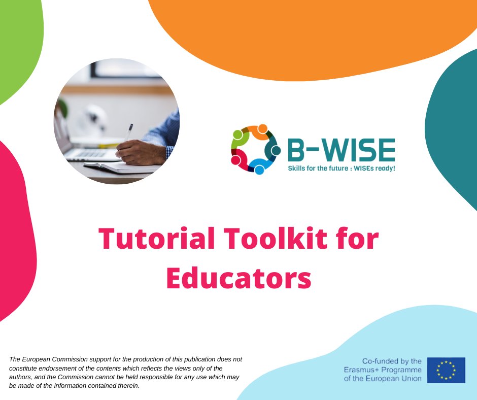 🤗 #BWISE has launched the Tutorial Toolkit for Educators to enhance digital &amp; soft skills training for all WISE target groups.

📚 It includes guidance on skills development, EQF alignment, &amp; a MOOC for extended learning.

🔗 Learn more: bit.ly/4e0umf1