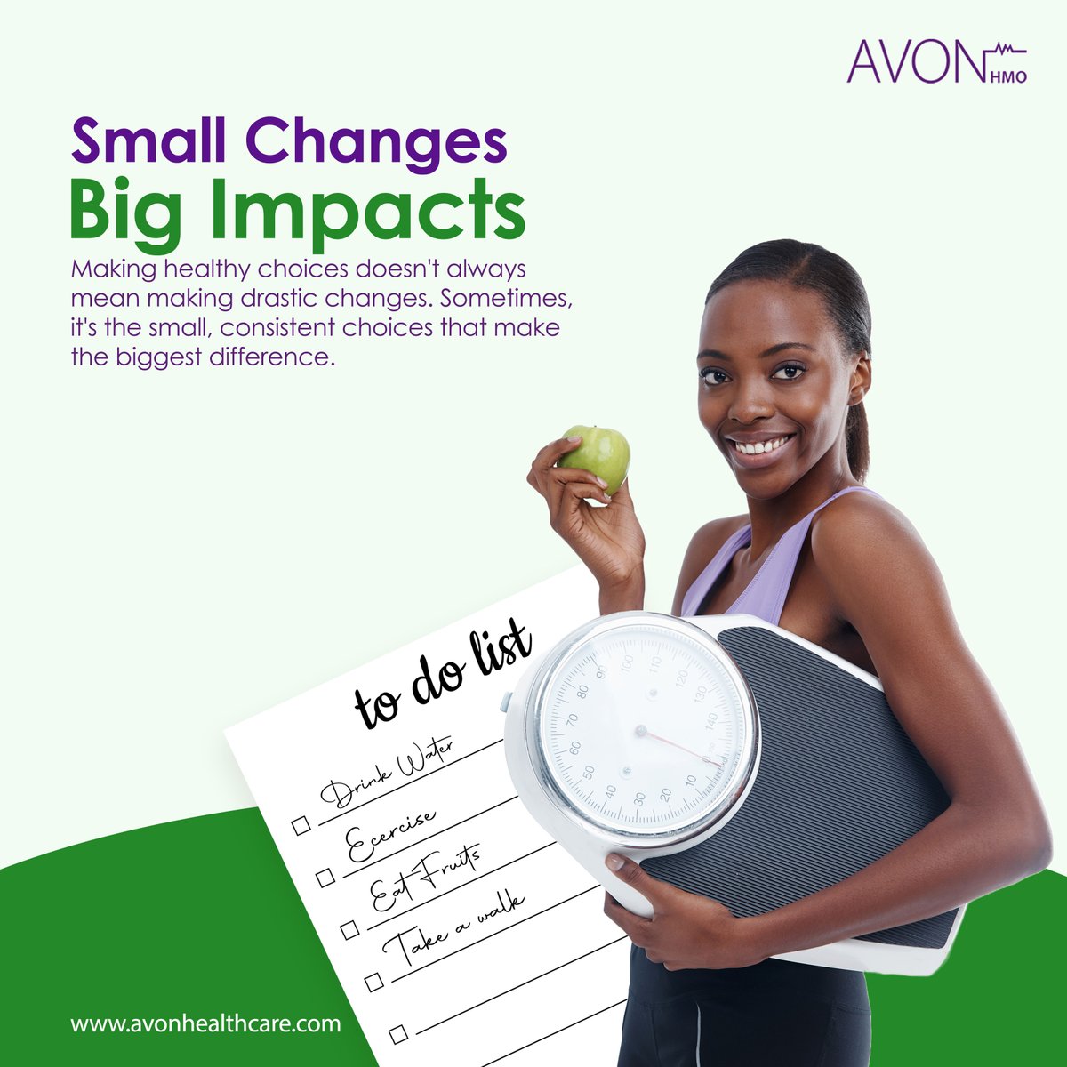 AVONHMO's tweet photo. The little things all add up, stay consistent!

#WellnessMonth #AvonsPracticalTips https://t.co/PADMnoHj2n