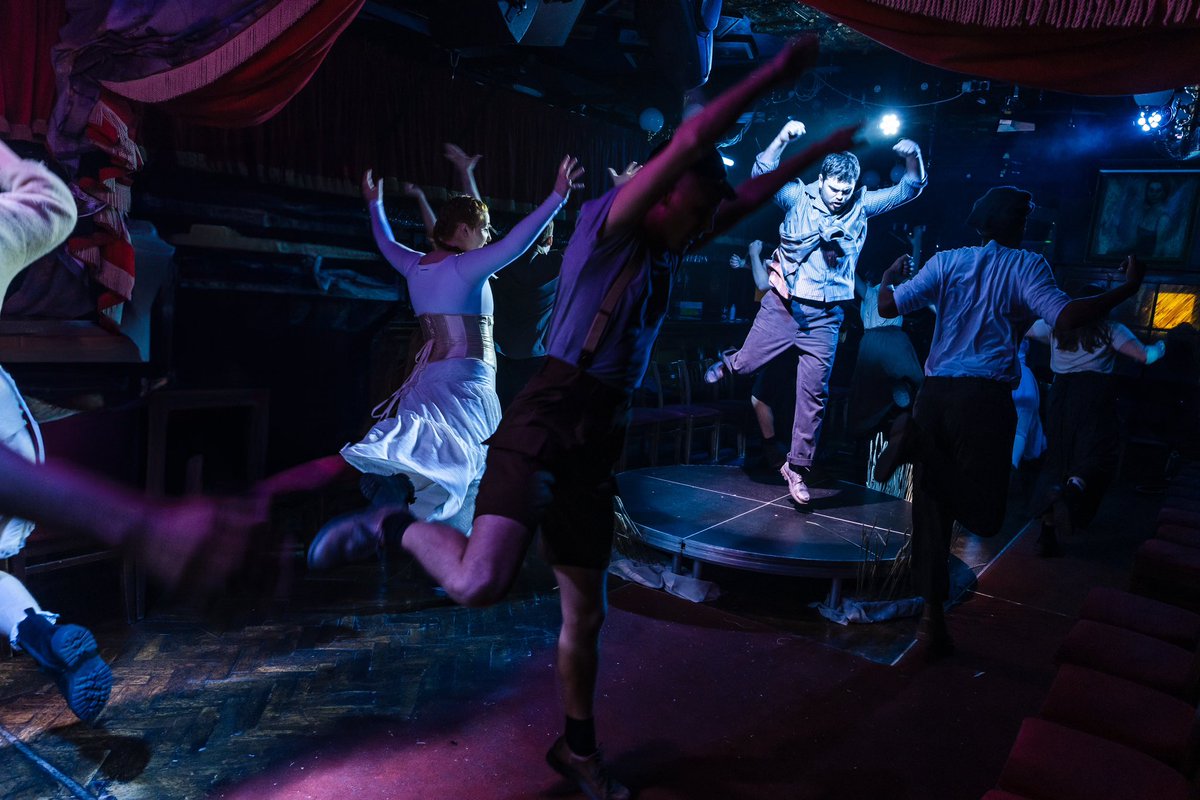 Tara (@_taranoonan) on Twitter photo SPRING AWAKENING 🌸
What a whirlwind… in two weeks we transformed a cabaret club into an immersive theatre with a cast of fifteen, a band, and sold out audiences.
Grateful to this talented lot for working their magic to bring this together.
📷: <a href="/dannykaan/">Danny Kaan</a> (a wizard as always) SPRING AWAKENING 🌸
What a whirlwind… in two weeks we transformed a cabaret club into an immersive theatre with a cast of fifteen, a band, and sold out audiences.
Grateful to this talented lot for working their magic to bring this together.
📷: <a href="/dannykaan/">Danny Kaan</a> (a wizard as always)
