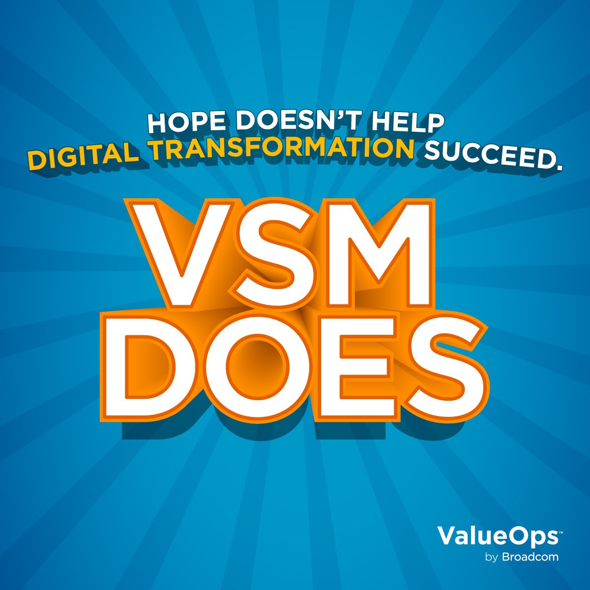 #DigitalTransformation isn't just tools &amp; processes. Less than 15% succeed. Don't be discouraged! VSM helps shift mindset, delivering real results. Explore Broadcom’s #ValueOps for faster, better decisions &amp; greater value!
#ValueStreamManagement #Broadcom
 bit.ly/4dEguHH