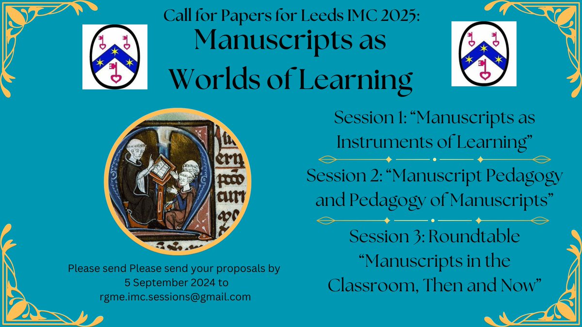 #imc2025 
See more information at: manuscriptevidence.org/wpme/2025-inte…
