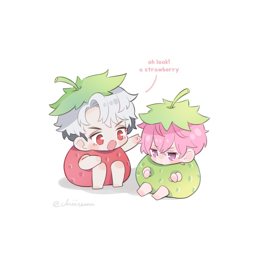 oh look a strawberry