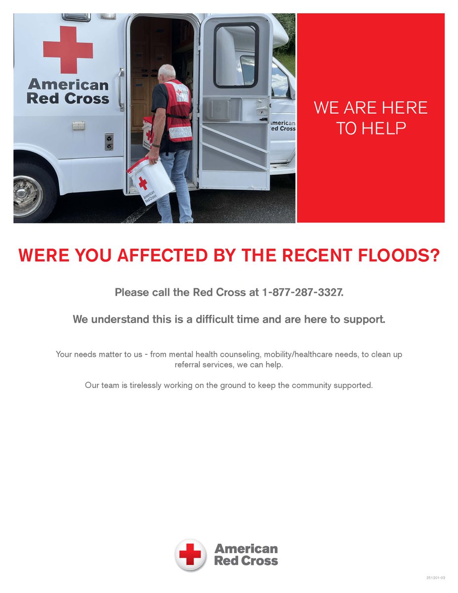 If you are located in an area affected by last week's major flooding, please see the below resources. Crisis Cleanup can assist with muck out, debris, and tree removal related to flooding. If you need other social services, please call American Red Cross. #ARC #CrisisCelanup #CT