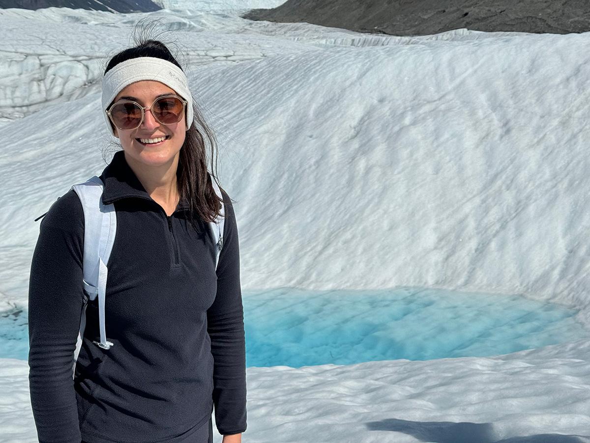 Ph.D. student Mahsa Bahrami has been awarded a NASA Future Investigators in NASA Earth and Space Science and Technology (FINESST) grant to fund her research on meltwater lakes at the surface of the Antarctic ice sheet!

🗞️: bit.ly/3yV26M8