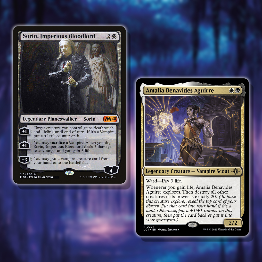 MTGRecon's tweet photo. Unless @MTG_Arena changes how they normally do bans, if you craft these cards today (8/26), then you should get the wildcards back tomorrow when they get banned out of Explorer.

They're still playable in Historic/Timeless/Brawl (and Standard for Amalia), so it's just free value. https://t.co/EQqY5fe9ud